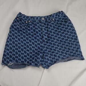 Tommy Hilfiger Women's 12 T Pattern Jean Shorts